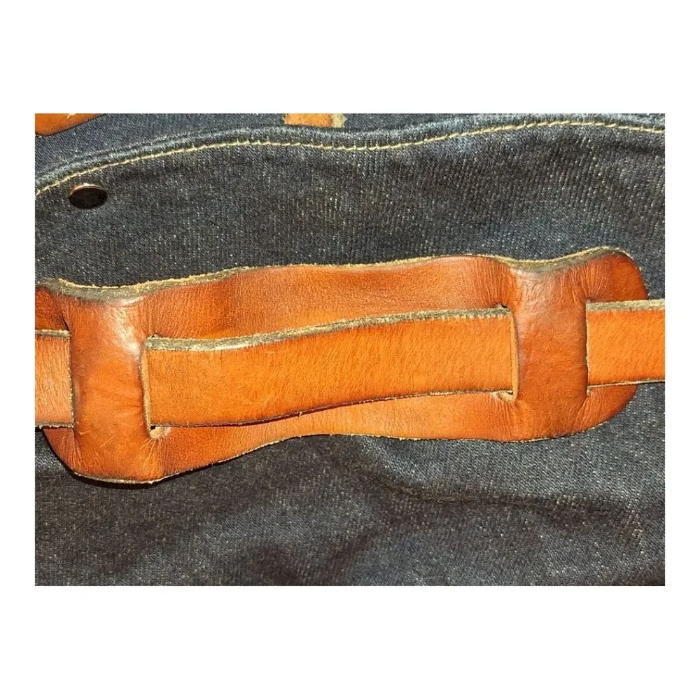 RARE Filson Lucky Brand Japanese Selvedge Denim Satchel Briefcase Bag NEW 2011
